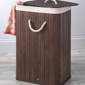 Pack of 3 Closets Bamboo Hamper